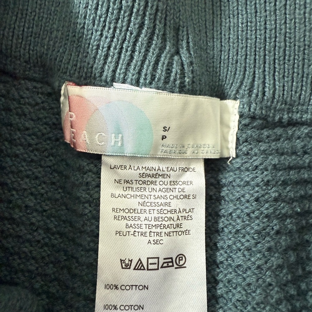 Free People Beach Hailee Knit Pants Balloon Jogger  size small - Picture 8 of 9